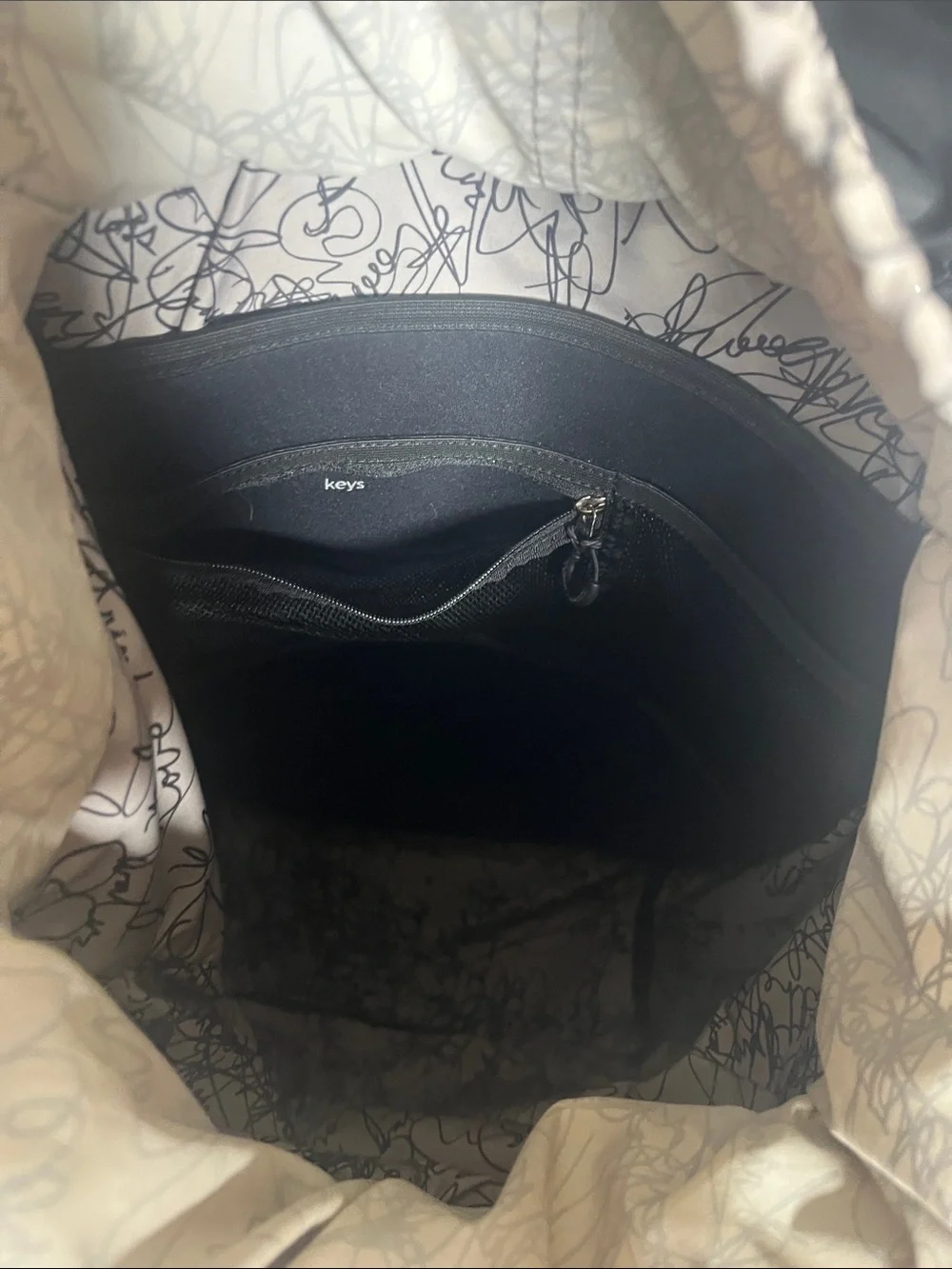 Lululemon Large Sport Backpack Black with tons of storage and pockets